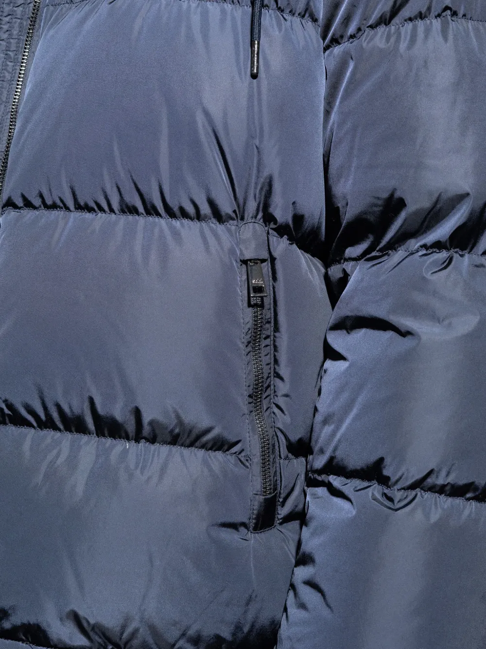 Add Donsjack met capuchon Blauw