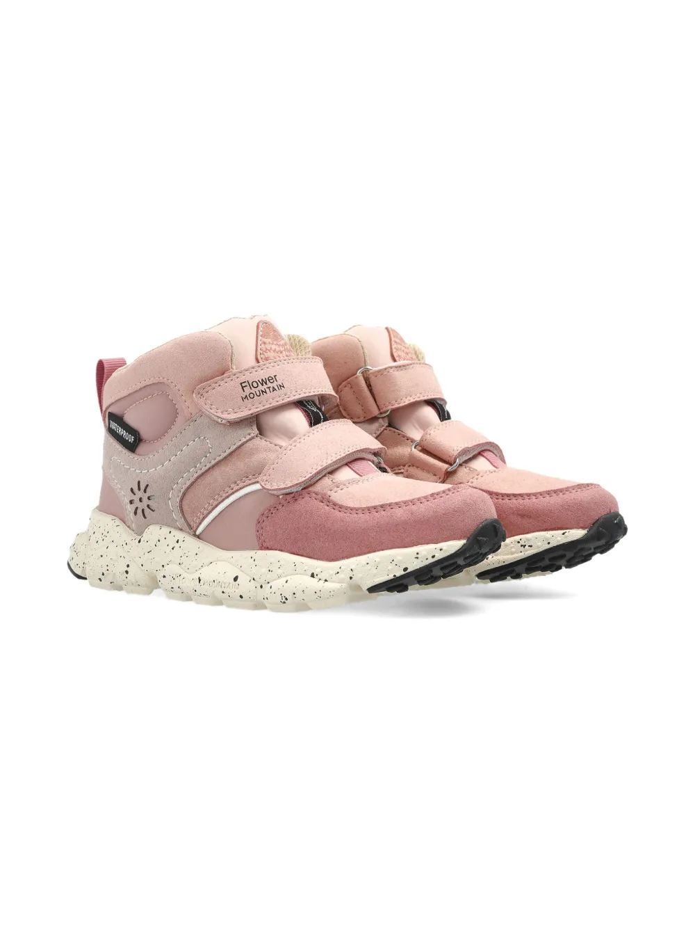 FLOWER MOUNTAIN KIDS Sneakers met klittenband Roze