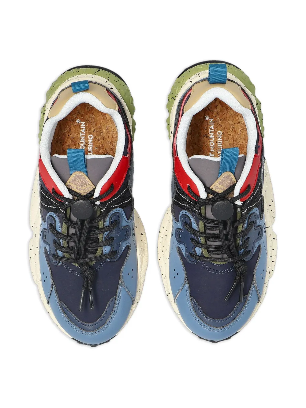 FLOWER MOUNTAIN KIDS Yamano 3 sneakers Blauw