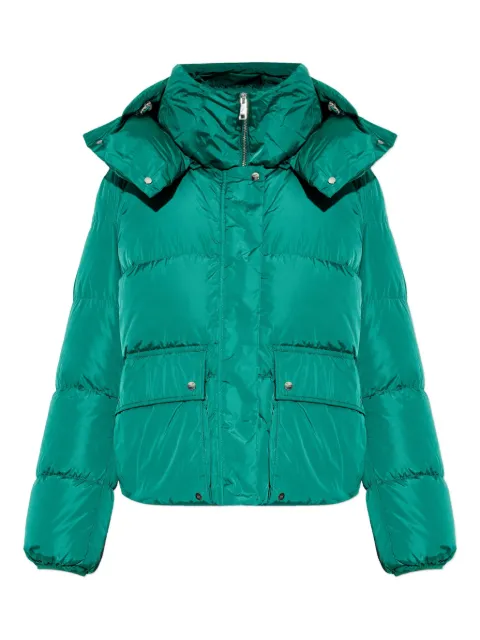 Add hooded puffer jacket