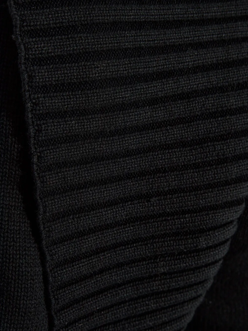Cult Gaia Corey Balloon-sleeve Cardigan In Black