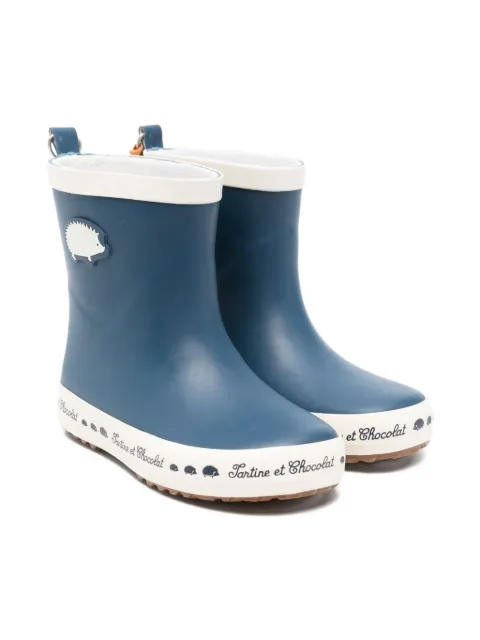 Tartine Et Chocolat logo-patch wellies