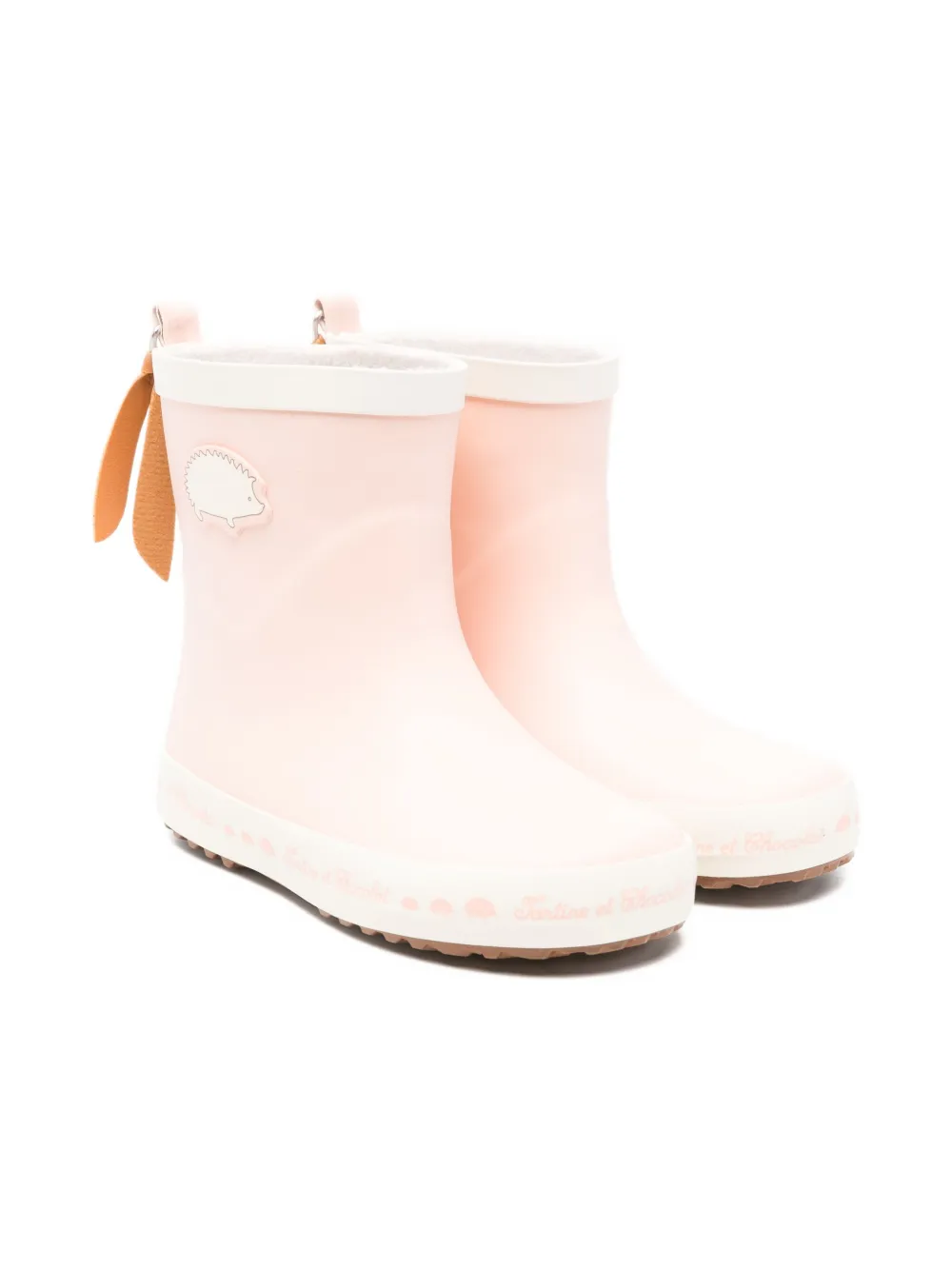 Tartine Et Chocolat Kids' Slip-on Ankle Boots In Pink