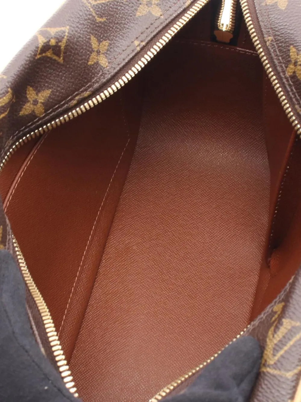 Pre-owned Louis Vuitton 2003 Monogram Cite Mm Shoulder Bag In Brown