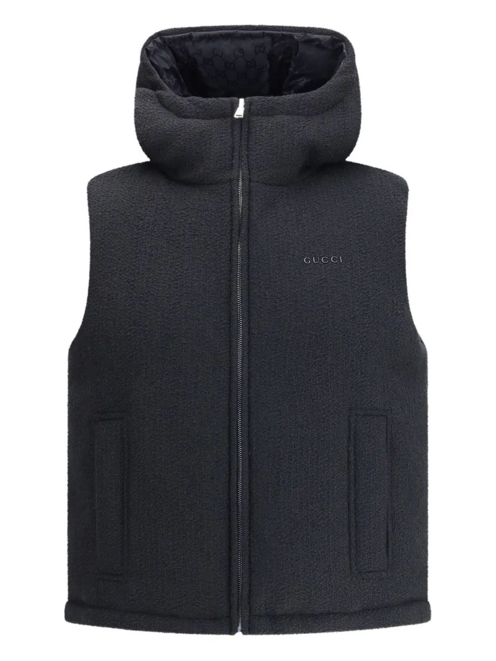 Gucci chaqueta reversible con capucha | gris | Image 1