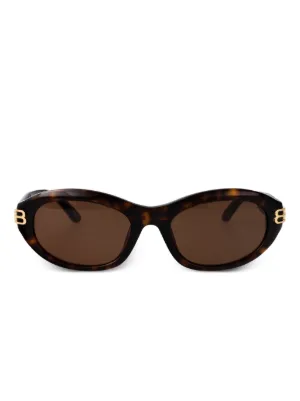 Gucci Eyewear GG1968S パール キャットアイ サングラス | ブラウン