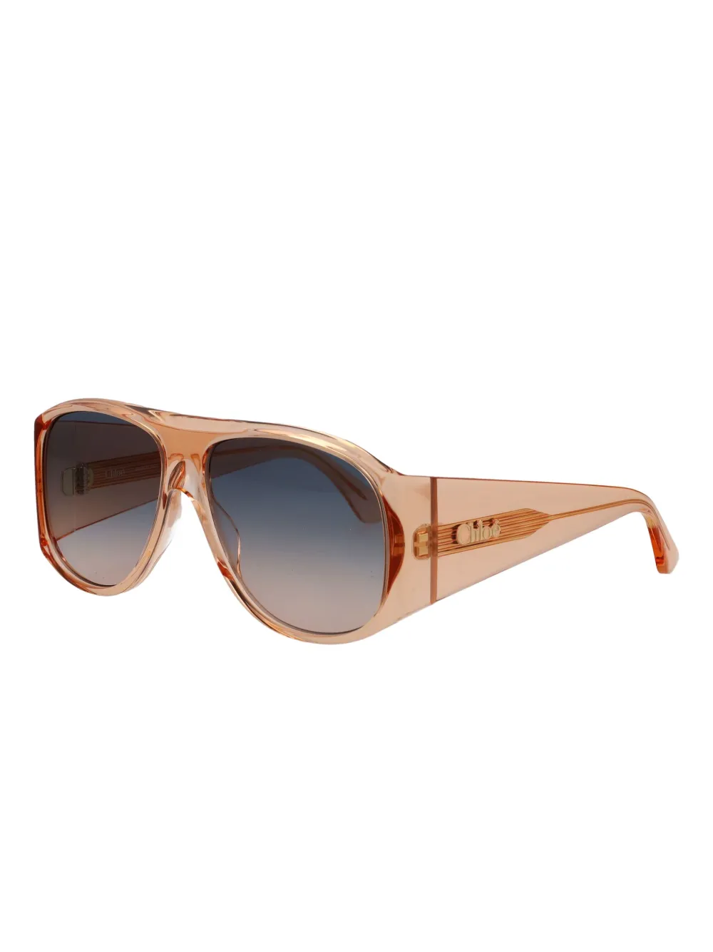 Chloé Eyewear round-frames sunglasses - Beige