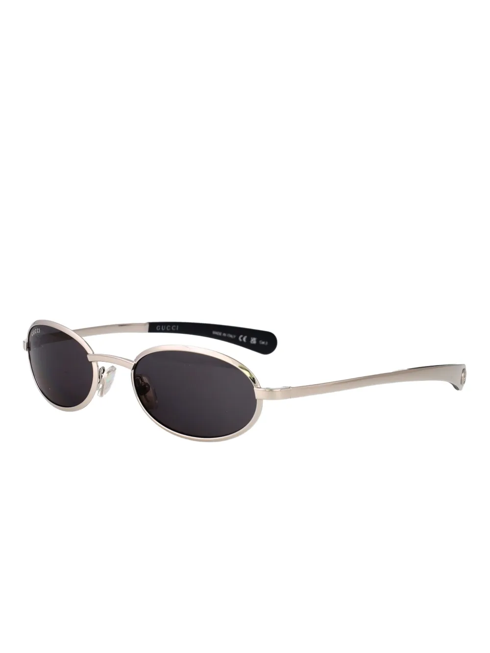 Gucci Eyewear oval-frame sunglasses - Zilver