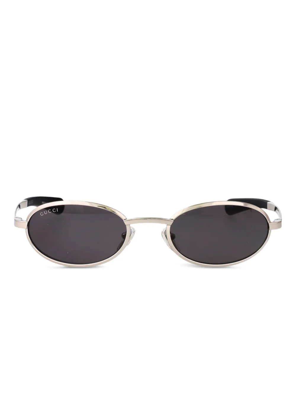 Gucci Eyewear oval-frame sunglasses - Argento