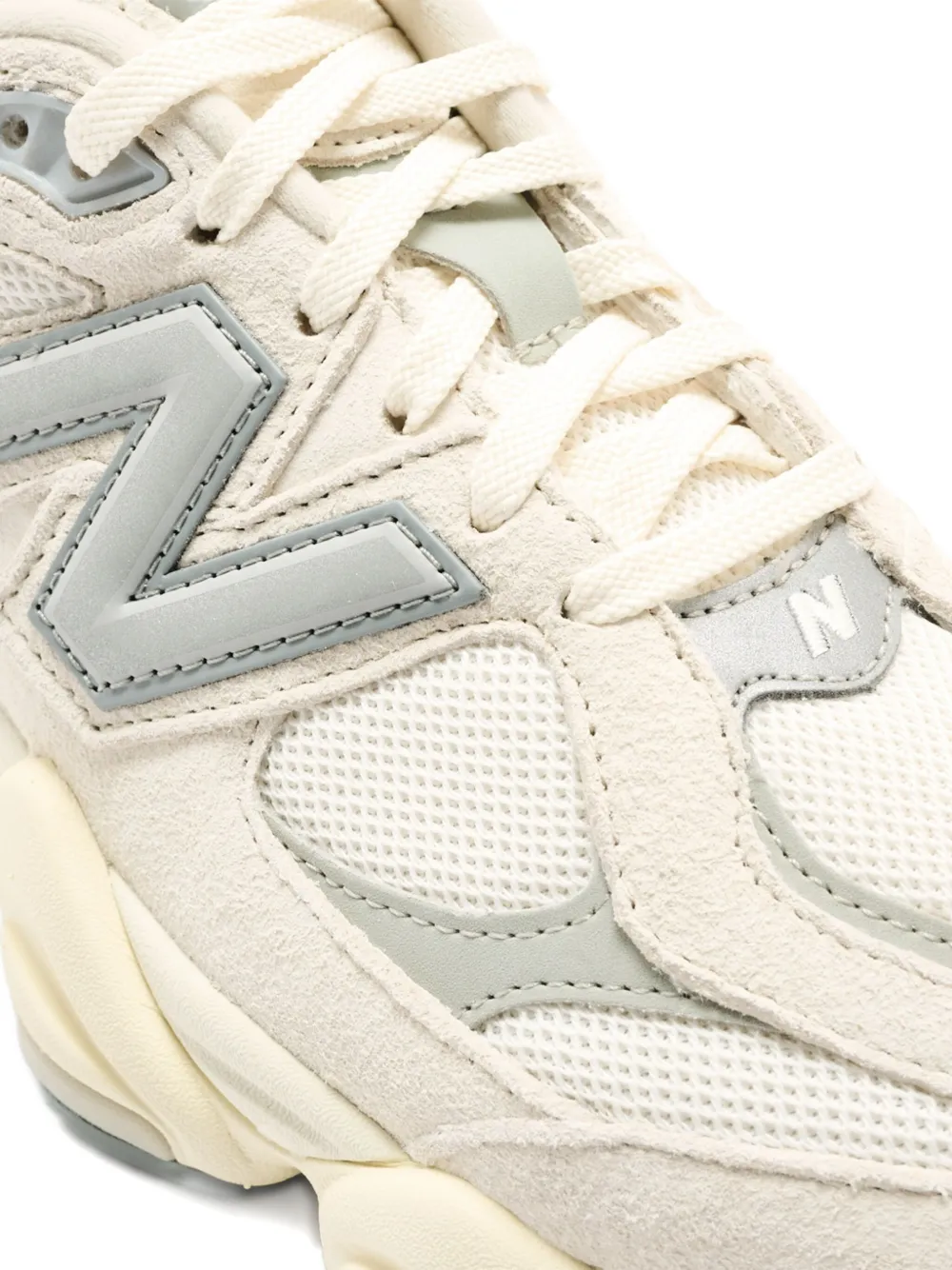 New Balance Sneakers met logopatch Beige