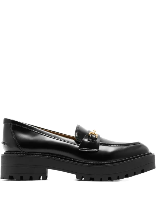 Sam Edelman Lea Platform Loafers Sam Edelman Lea platform loafers for Women - Black in USA  main image 2