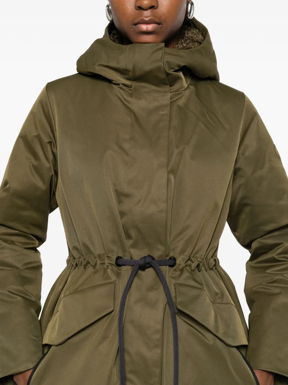 Save The Duck Joel Hooded Jacket In Green