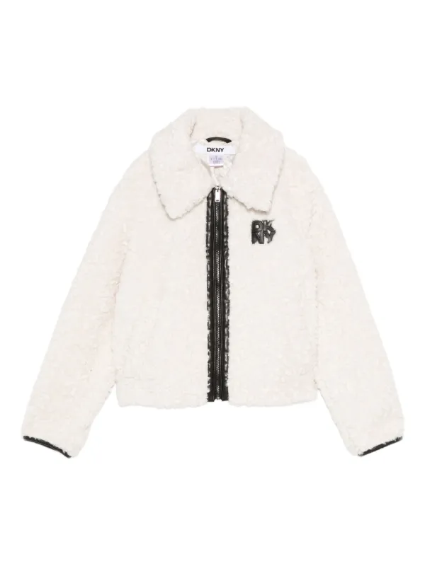 DKNY ジップアップ ジャケット | ホワイト | FARFETCH JP