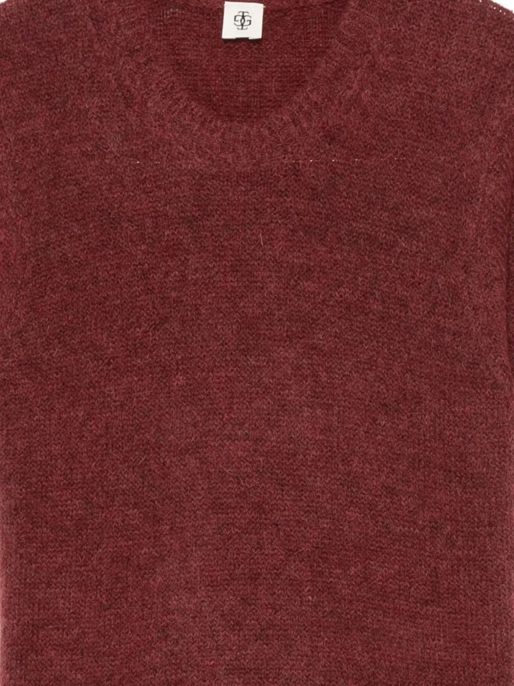 The Garment Top met korte mouwen Rood