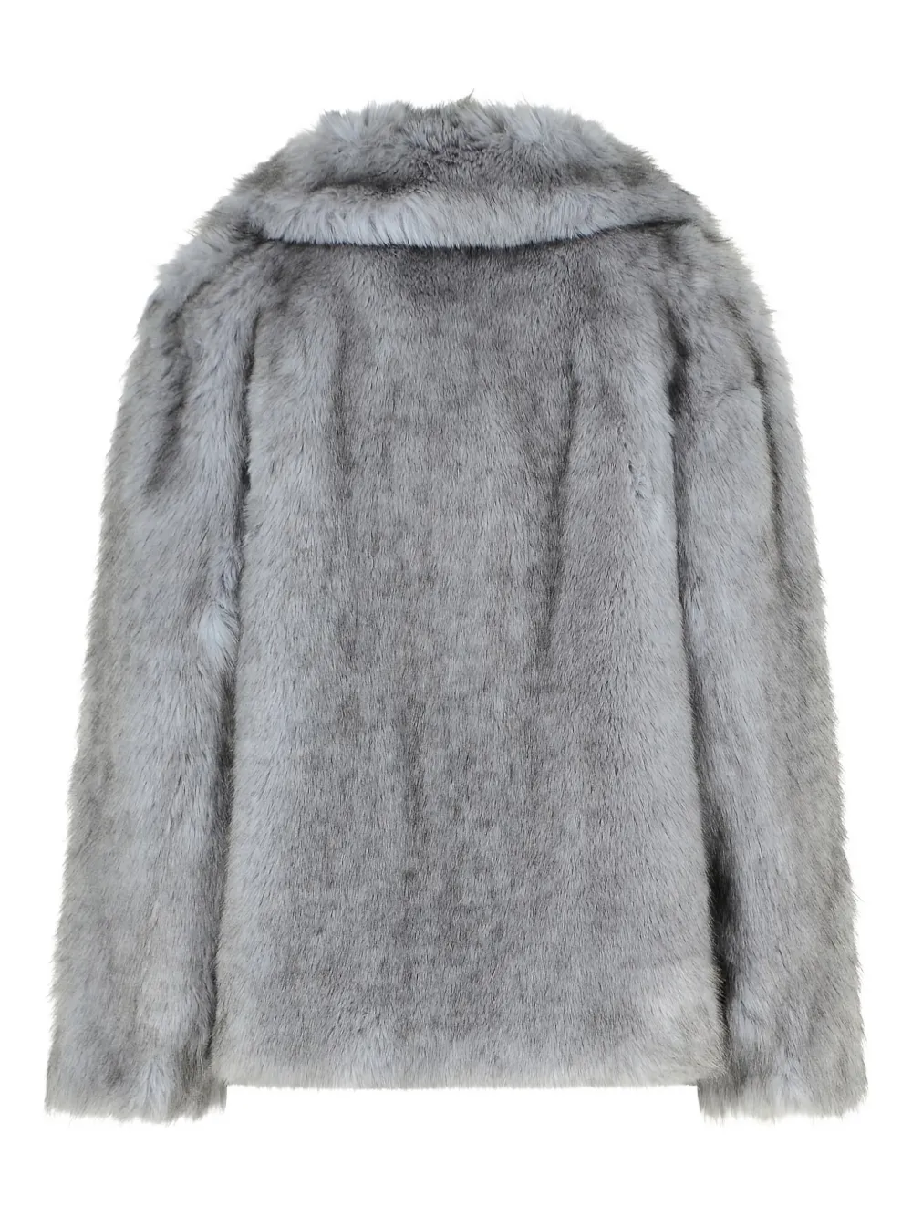 STAND STUDIO Valentina jack van imitatiebont Grijs