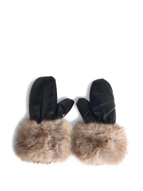 STAND STUDIO Jane faux-fur gloves