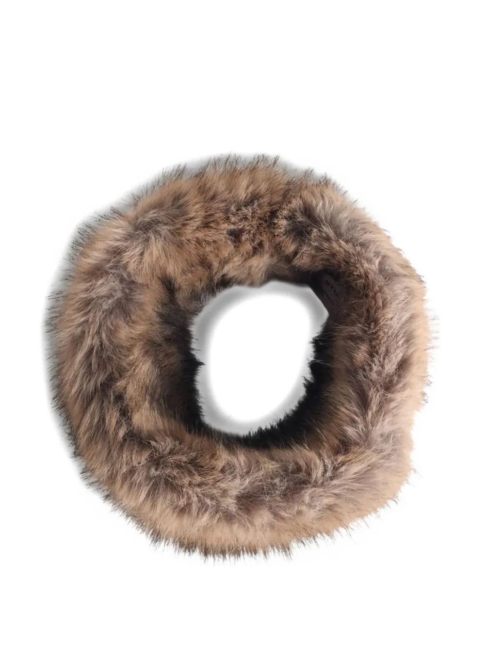 Stand Studio Zephyra Headband In Fur In Brown