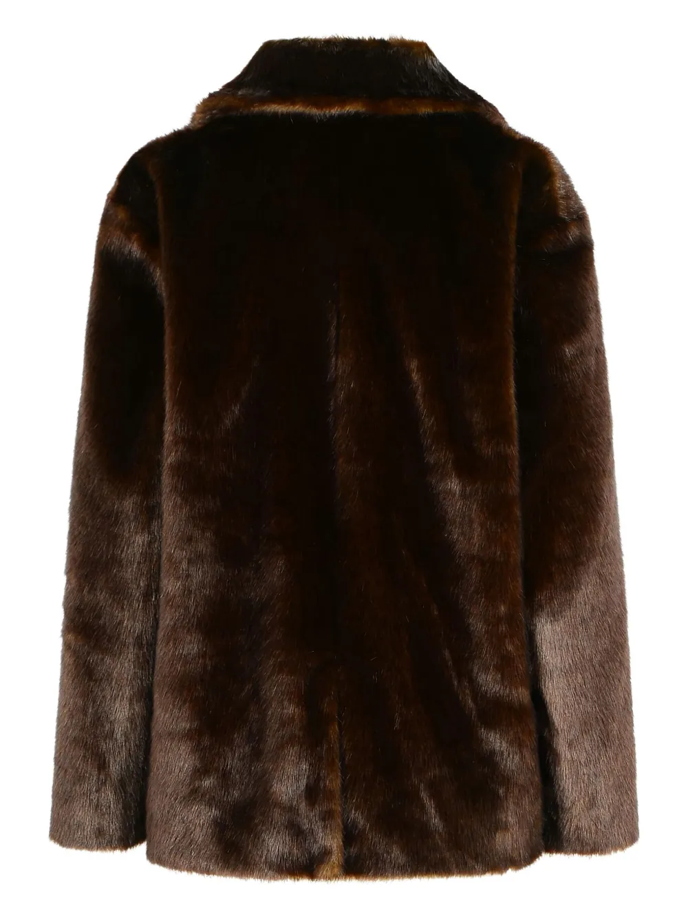 Stand Studio Evyn Flap-pockets Jacket In Brown