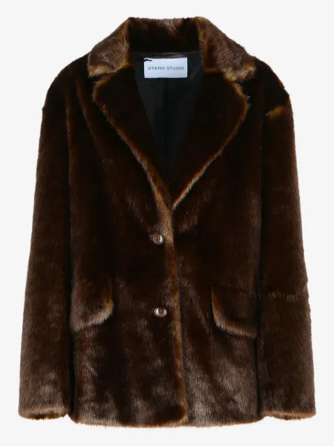 STAND STUDIO Evyn flap-pockets  jacket