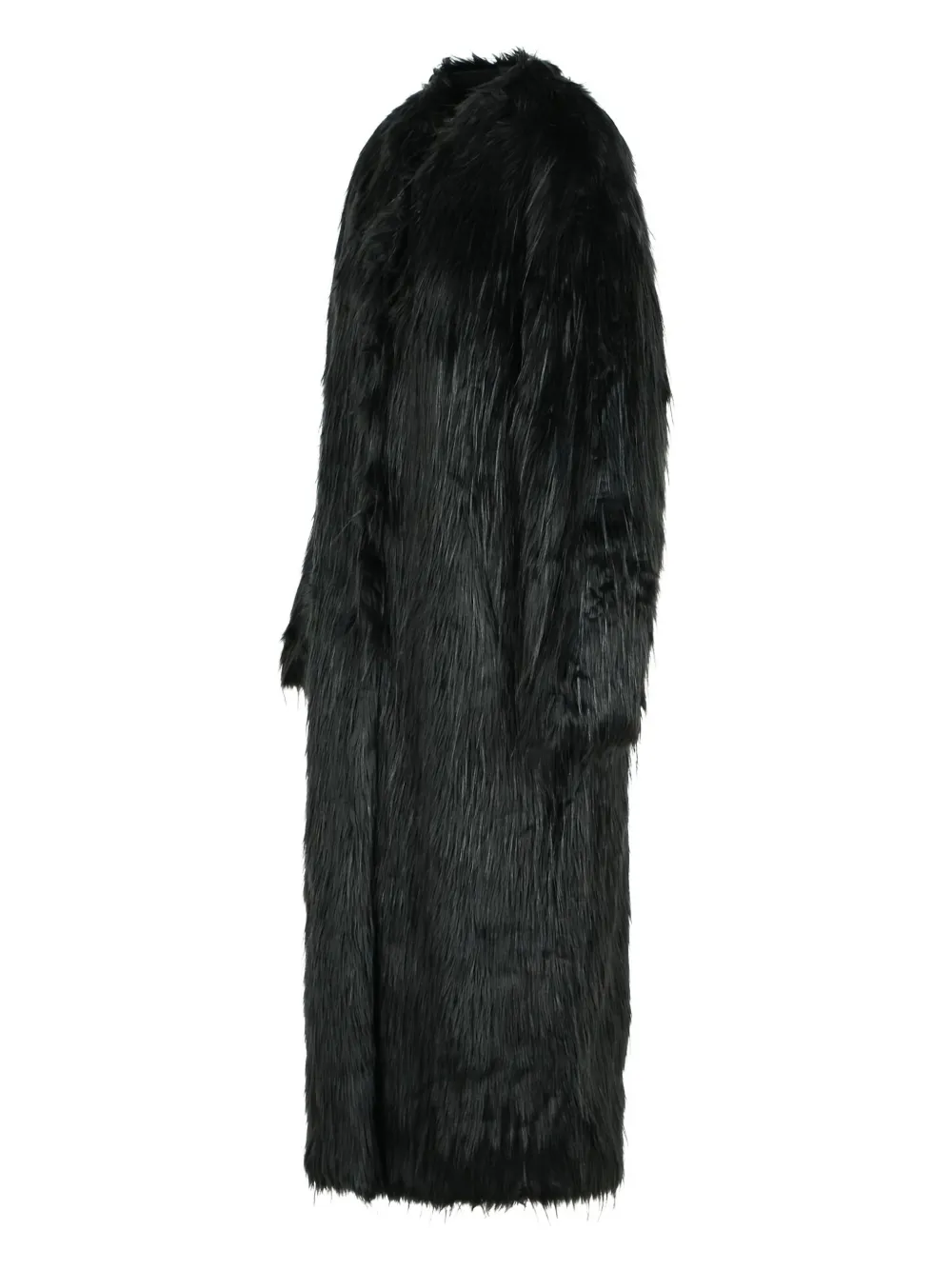 Stand Studio Carolina Hook-closure Coat In Black