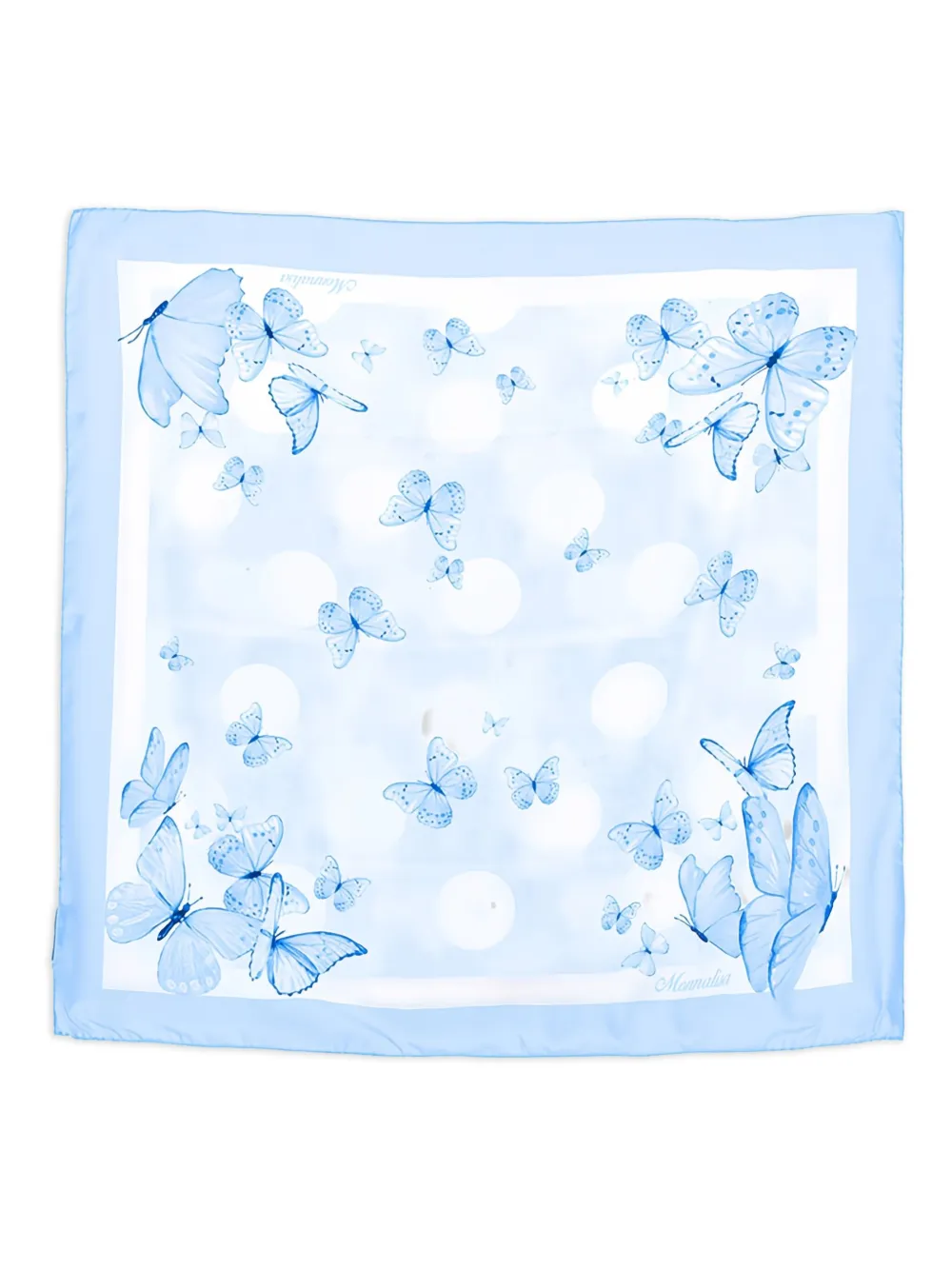 Monnalisa butterfly polka-dot handkerchief | Image 2
