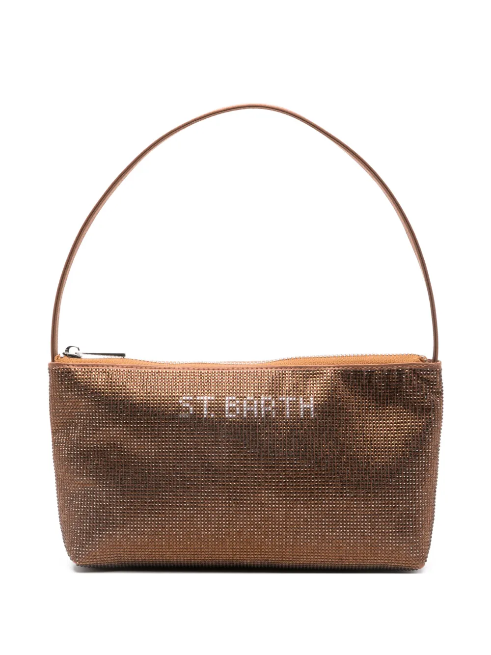 MC2 Saint Barth rhinestone-embellished mini bag | Brown | Image 1