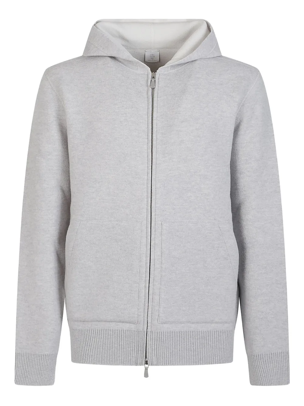 Eleventy zip-up hoodie | Grey | Image 1