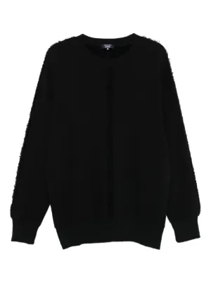完売品 Wooyoungmi Long Sleeve Patch Polo Wooyoungmi Men's Long Sleeve Patch Polo in Black Wooyoungmi