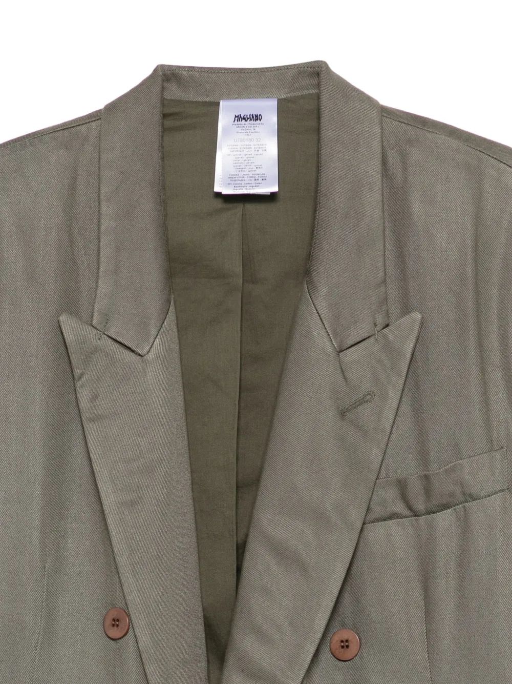 Magliano Blazer met dubbele rij knopen Groen