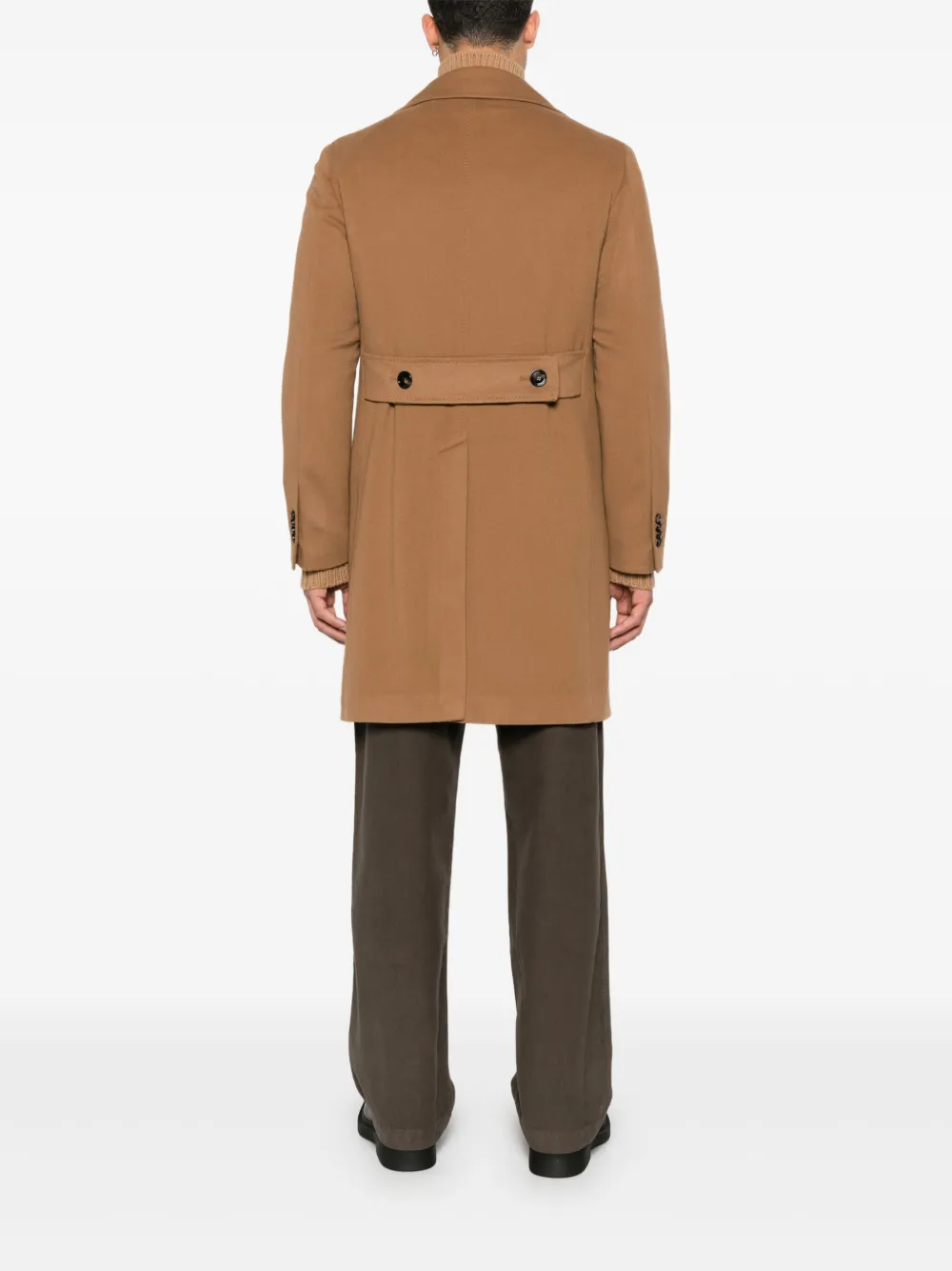 Tagliatore Jas met dubbele rij knopen Bruin