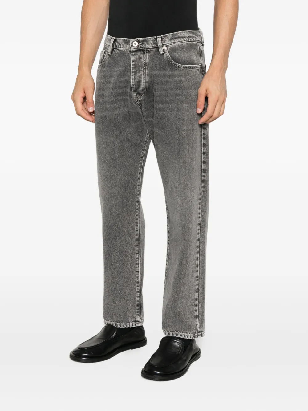  Amaránto Logo-patch Jeans - Grey 