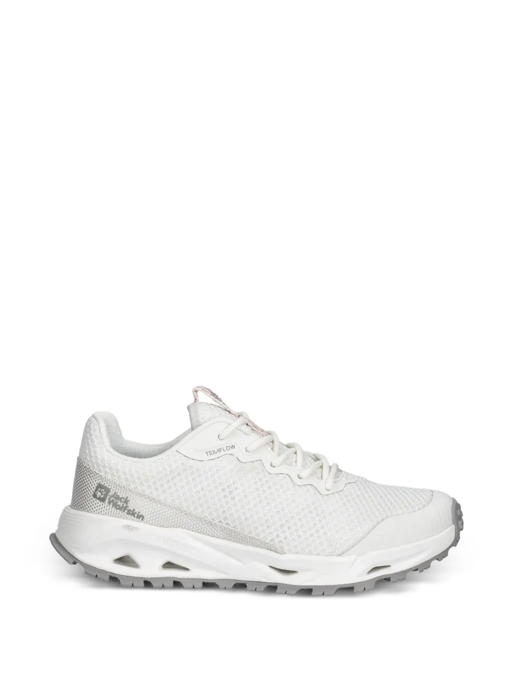 JACK WOLFSKIN Prelight Vent mesh lace-up sneakers - Bianco