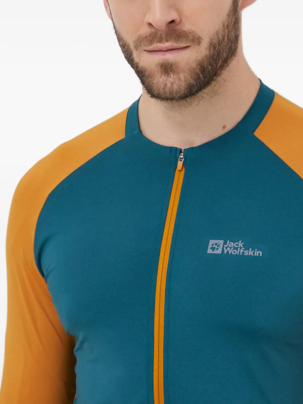 JACK WOLFSKIN Gravex sweater met lange mouwen en rits Blauw
