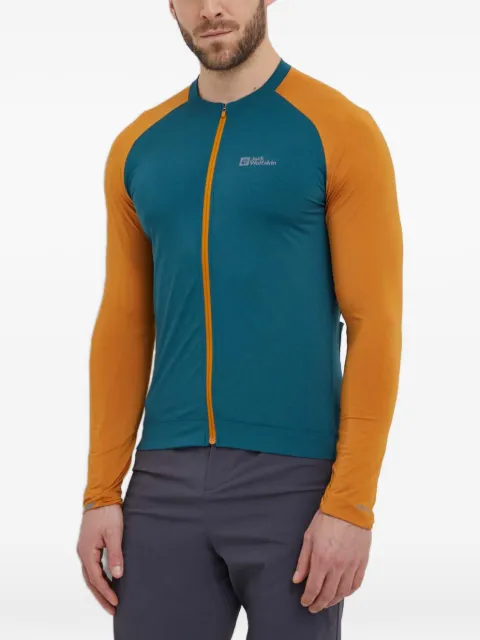 JACK WOLFSKIN Gravex long-sleeved zip sweatshirt