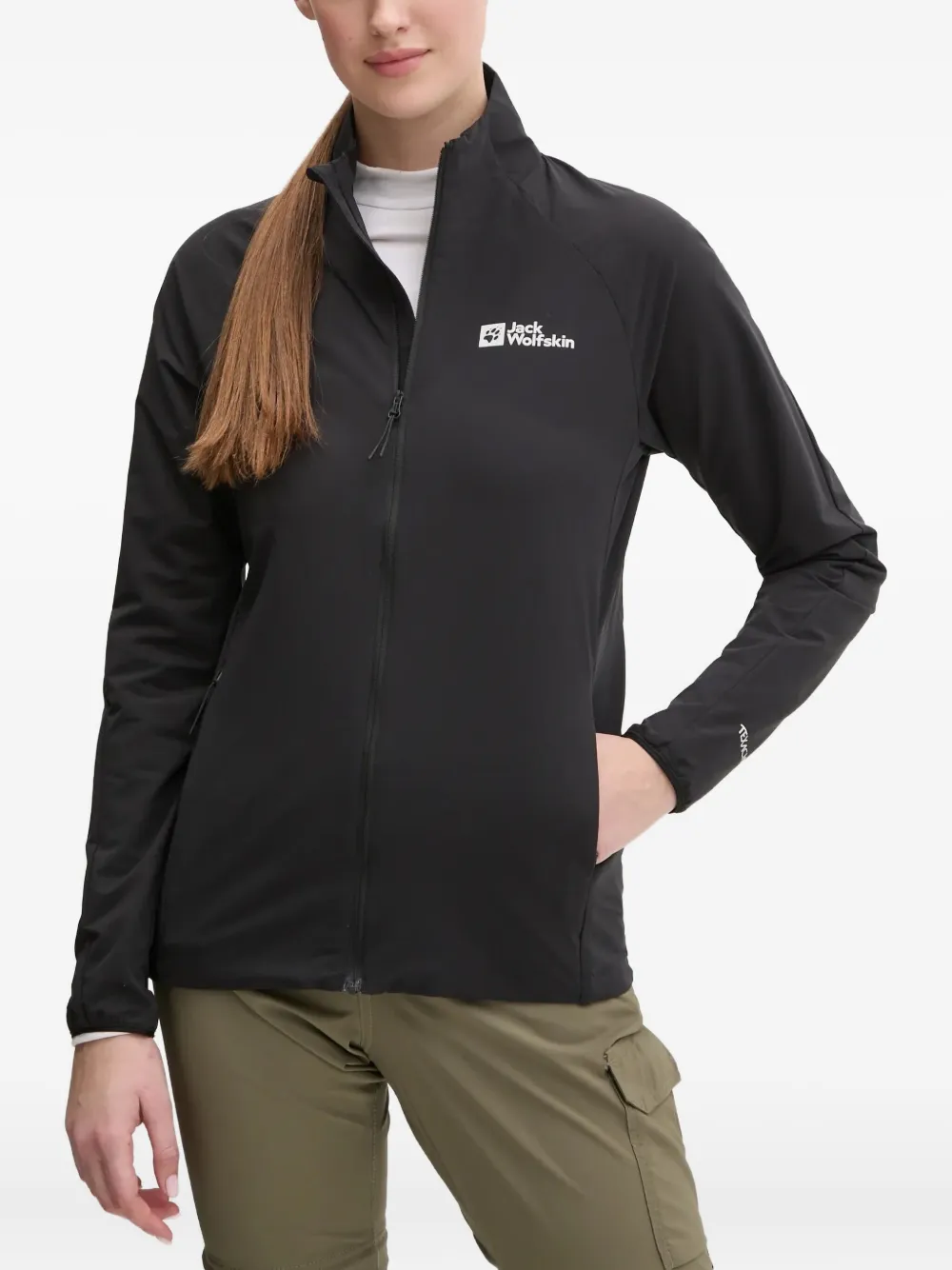 JACK WOLFSKIN veste zippée Prelight Stride | noir | Image 1