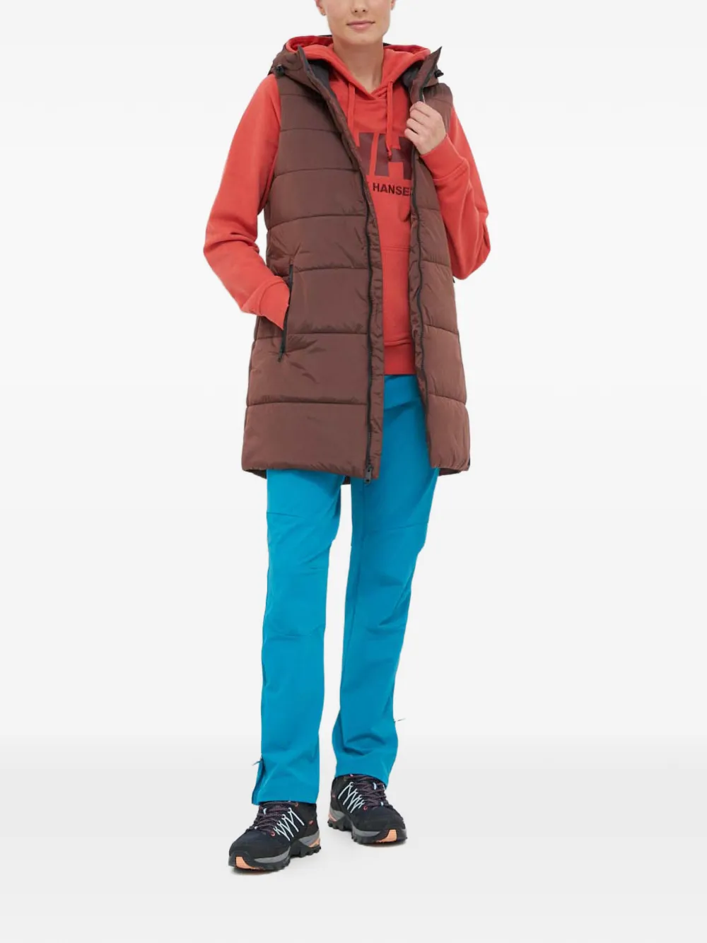  Jack Wolfskin Plumífero Con Capucha - Marrón 