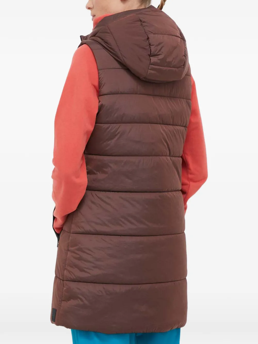  Jack Wolfskin Plumífero Con Capucha - Marrón 