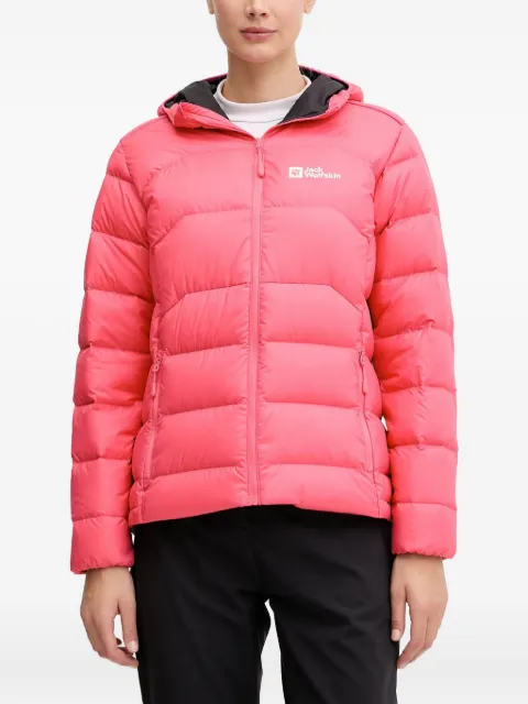 JACK WOLFSKIN Ather Down hooded quilted performance jacket