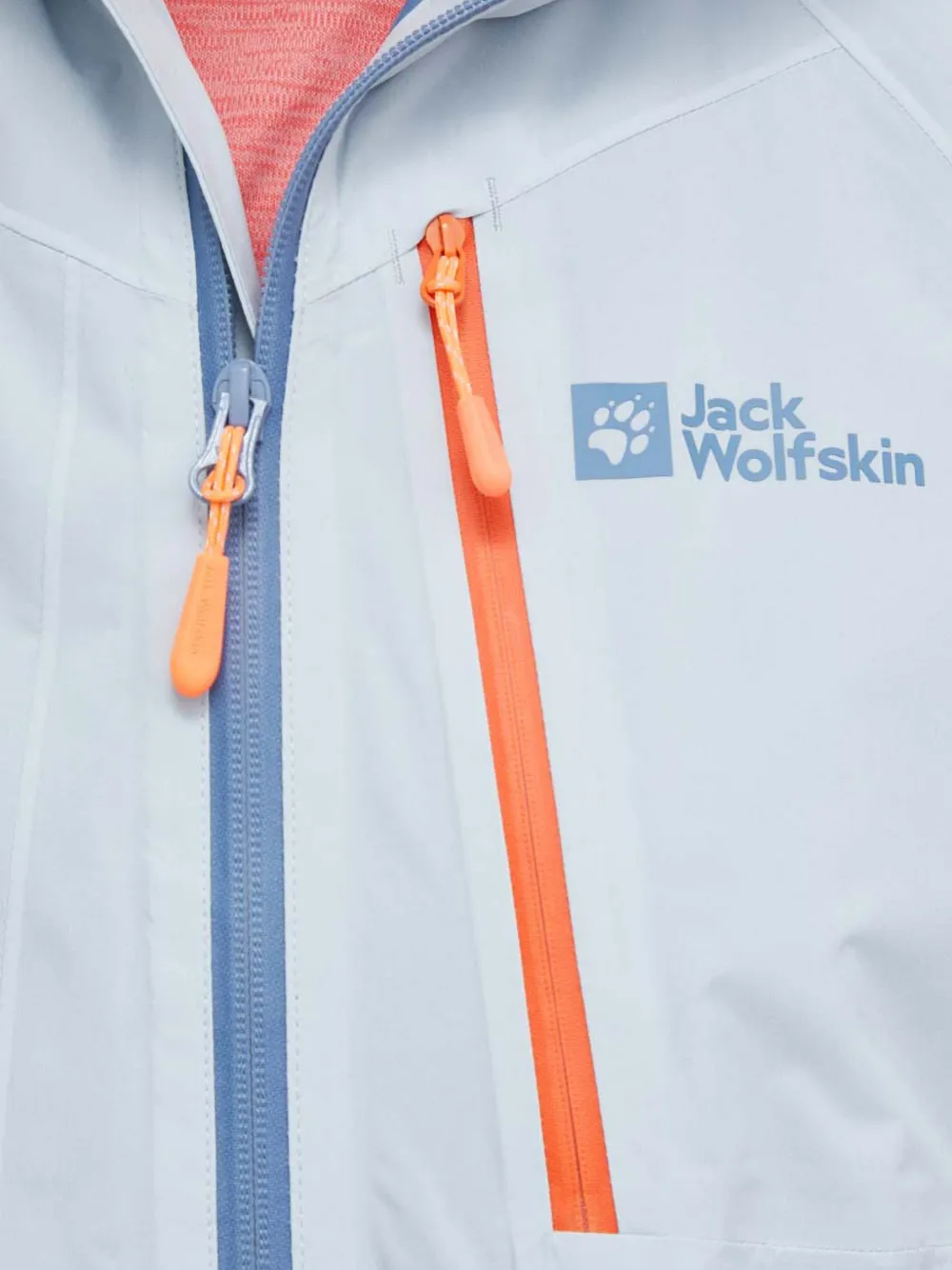 JACK WOLFSKIN Eagle Peak jack met colourblocking Blauw