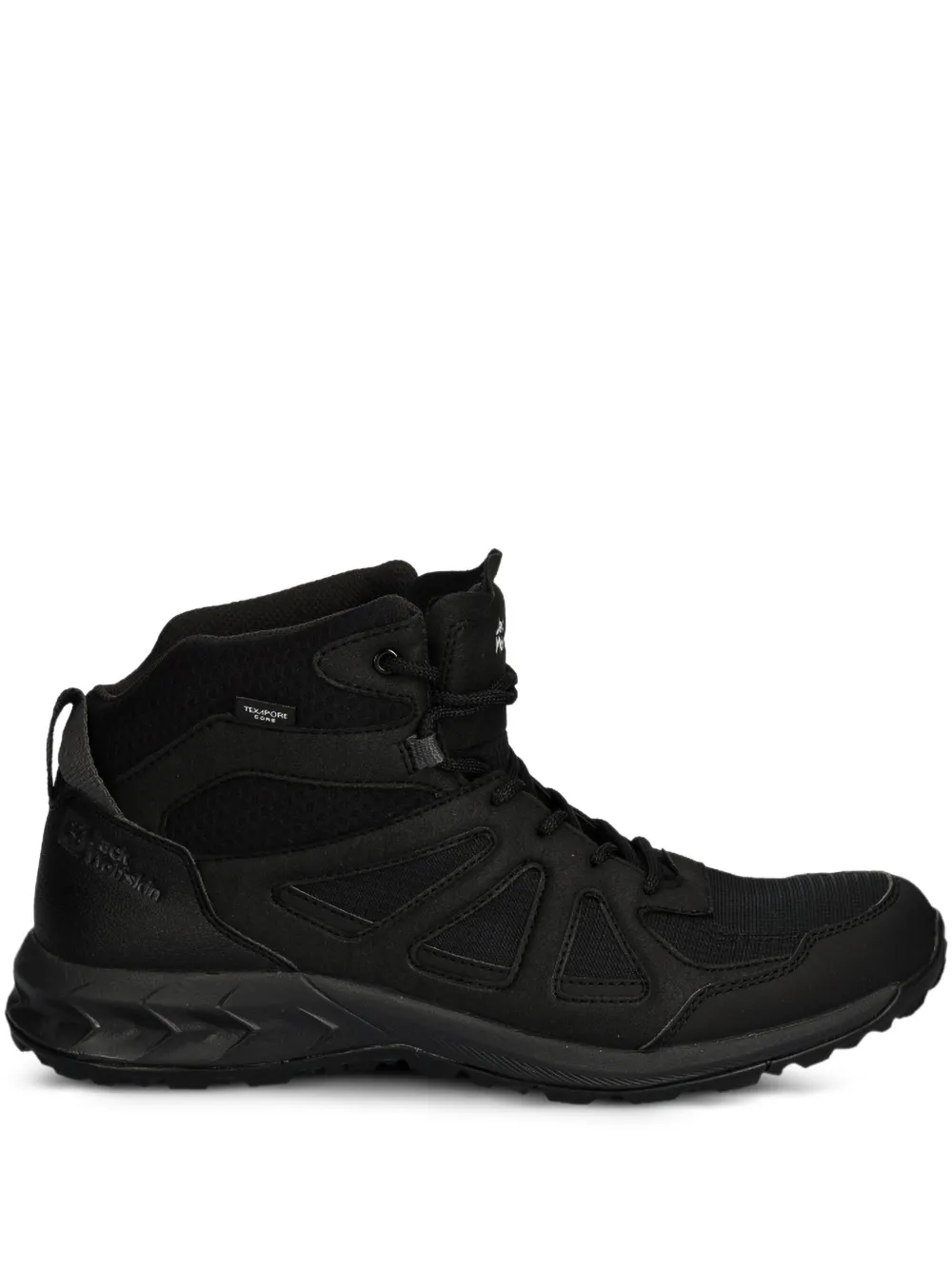 JACK WOLFSKIN Woodland 2 Texapore lace-up fasteninh performance footwear | Black | Image 1