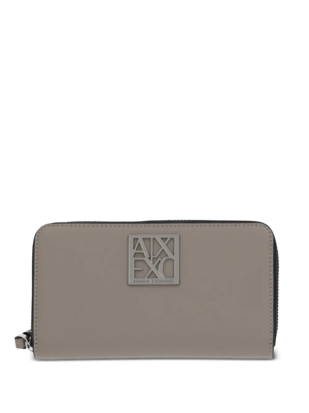 Armani Exchange logo-plaque wallet - Toni neutri