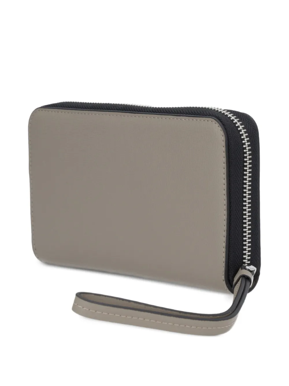 Armani Exchange Portemonnee met logoplakkaat Beige