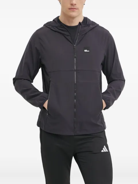 JACK WOLFSKIN Terracade hooded zip-fastening jacket