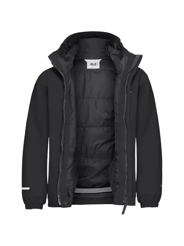 Jack Wolfskin ブラックダウンジャケット　Lサイズ JACK WOLFSKIN Jaqueta Com Capuz | Preto | FARFETCH BR