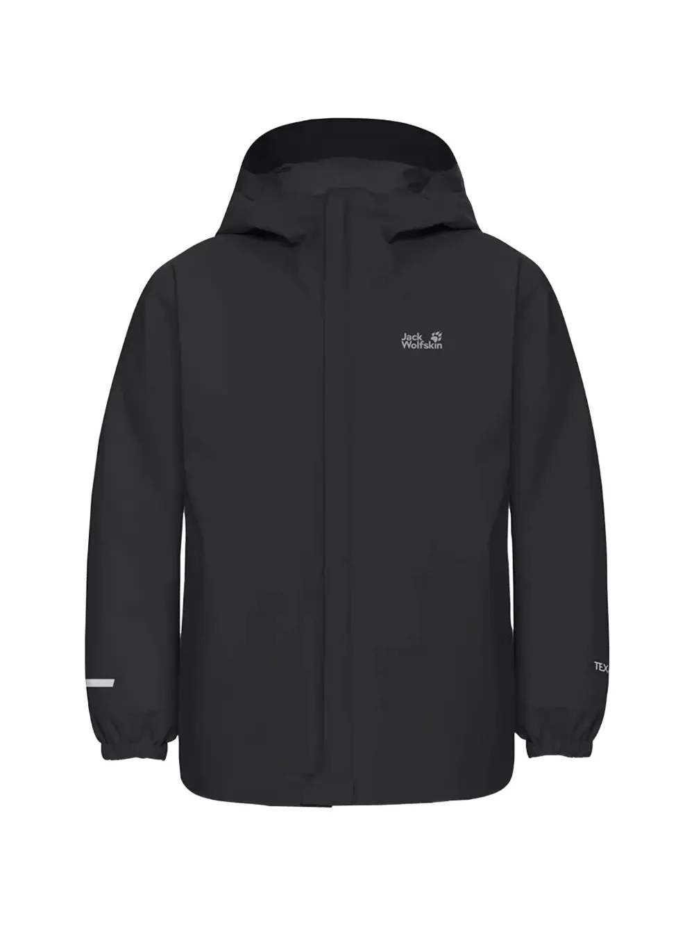 JACK WOLFSKIN hooded jacket - Nero