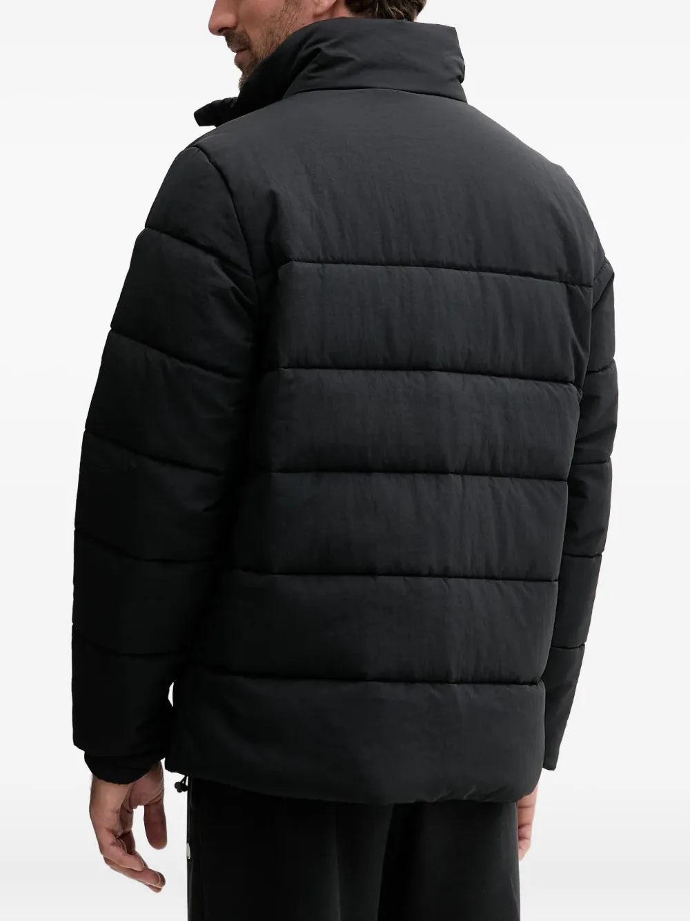 JACK WOLFSKIN Northern Lite gewatteerd jack met ritssluiting Zwart