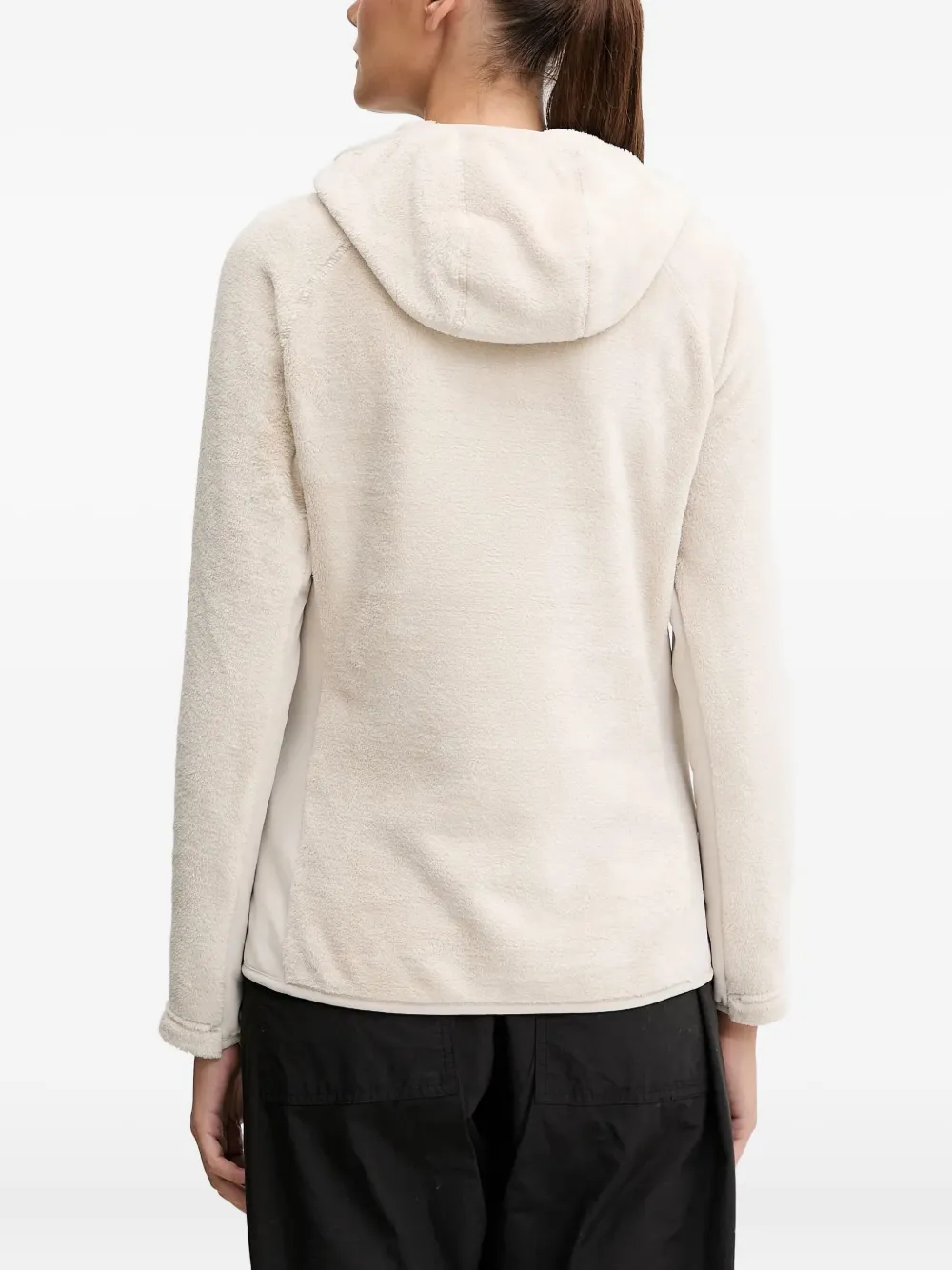 JACK WOLFSKIN Rotwand hoodie met rits Beige