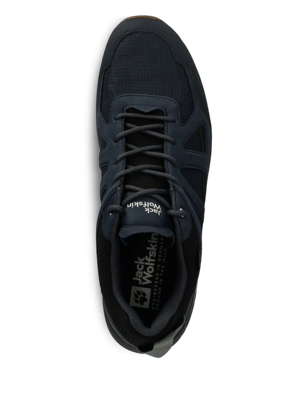 JACK WOLFSKIN Woodland sneakers met vlakken Blauw