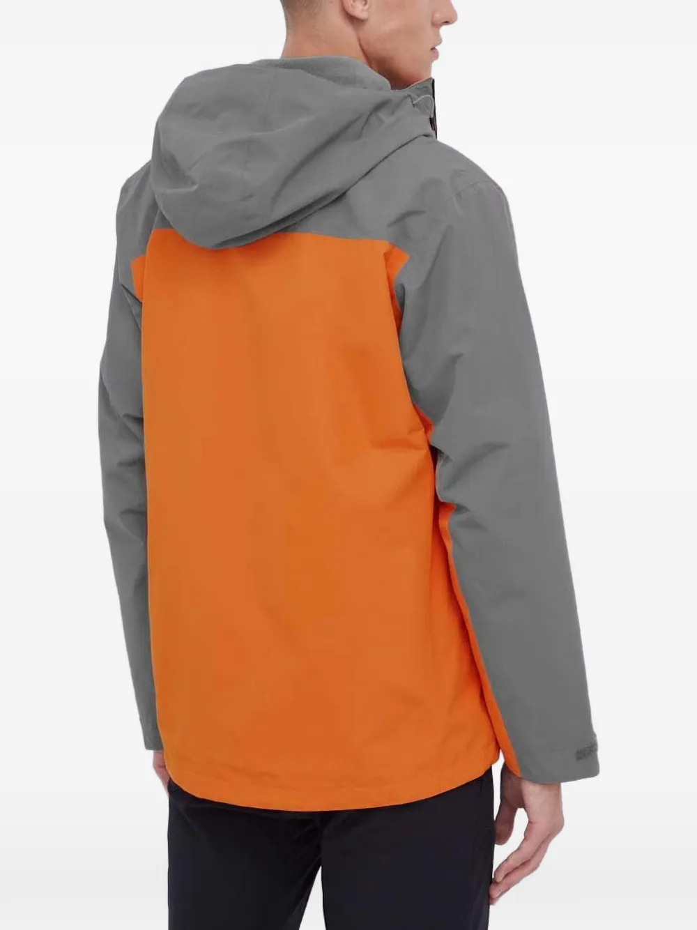 JACK WOLFSKIN Taubenberg colour-block hooded jacket Oranje
