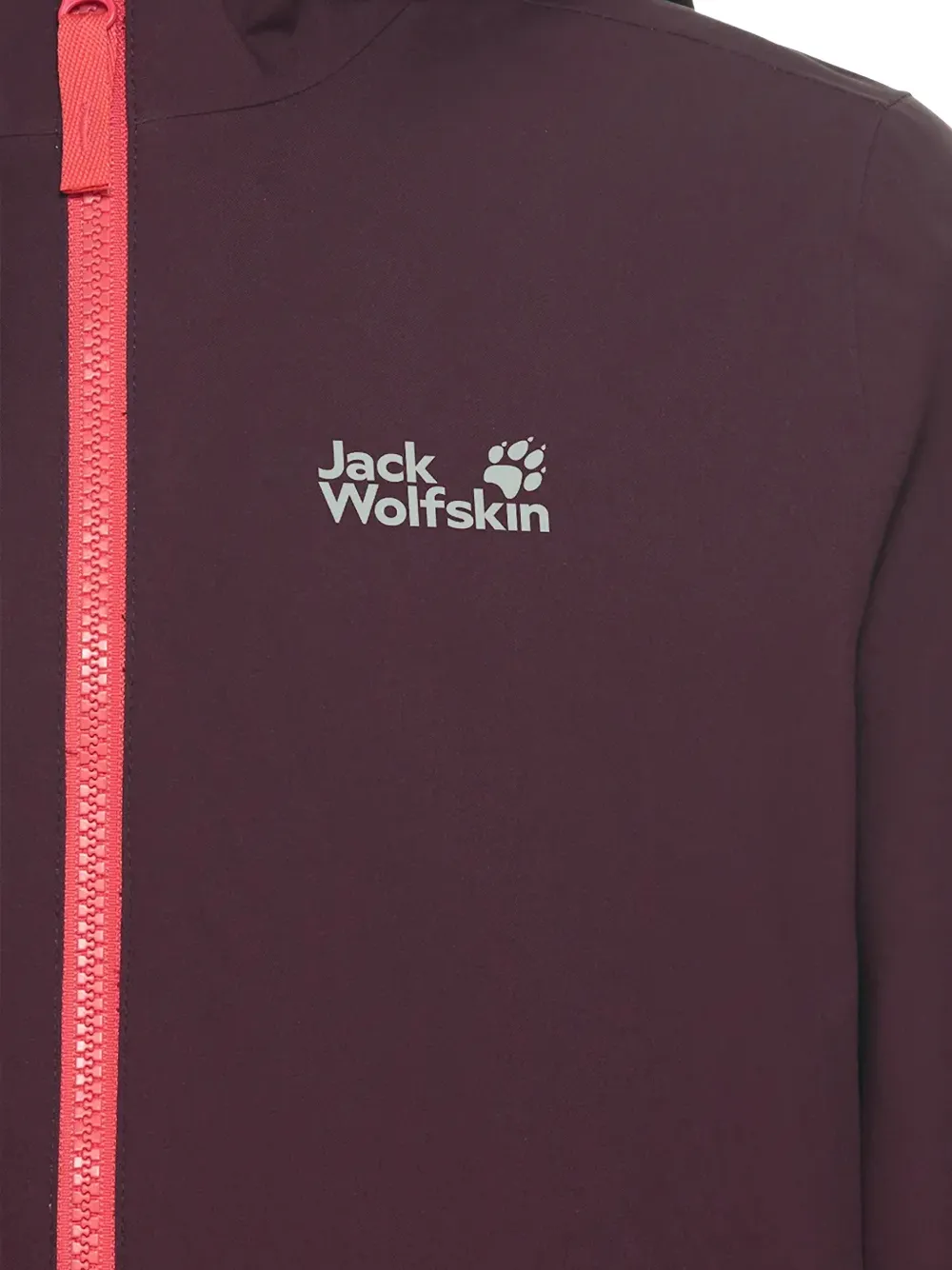 JACK WOLFSKIN Jas met capuchon Paars